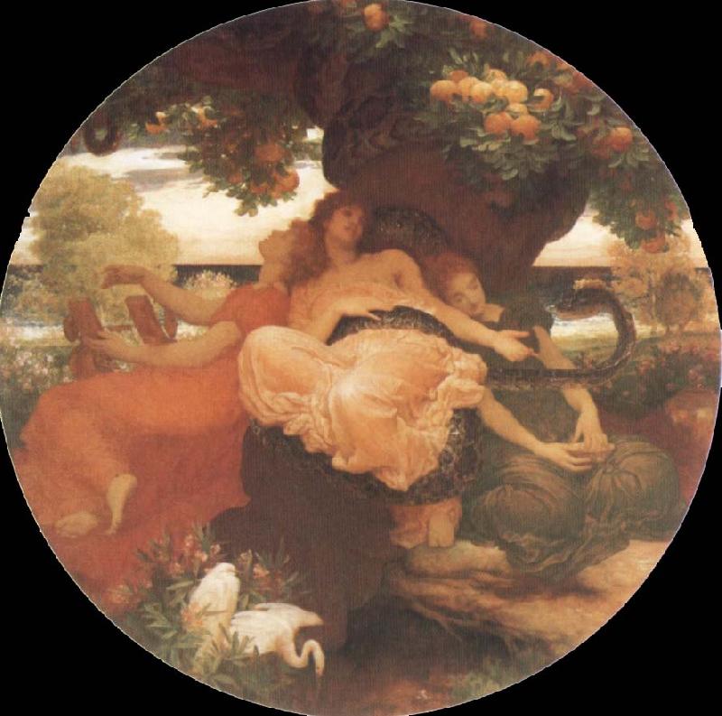 Frederick Leighton Garden of the Hesperides oil painting picture